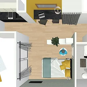 Apartment Contemporain Proche Meteo, Cambo, Edf, Airbus & Thales